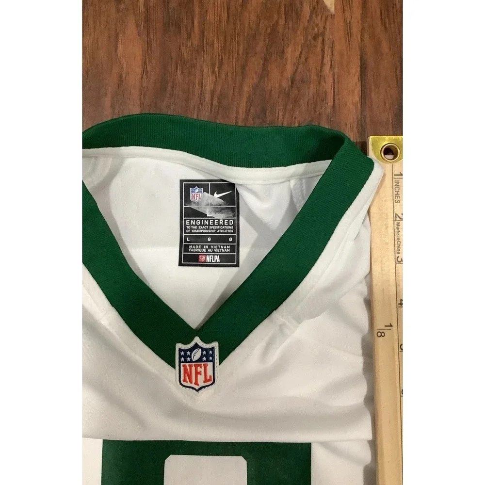 Aaron Rodgers New York Jets Jersey White Nwt Large